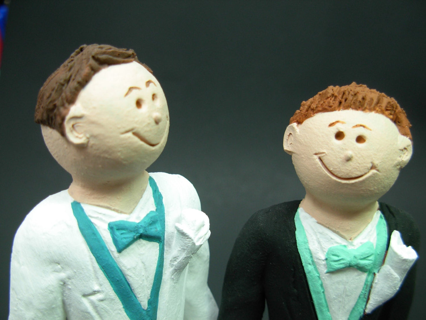 Customized same sex wedding cake topper, Gay Wedding Cake Topper, Caketopper for 2 Men, Two Grooms Caketopper, Gays Wedding Cake Topper
