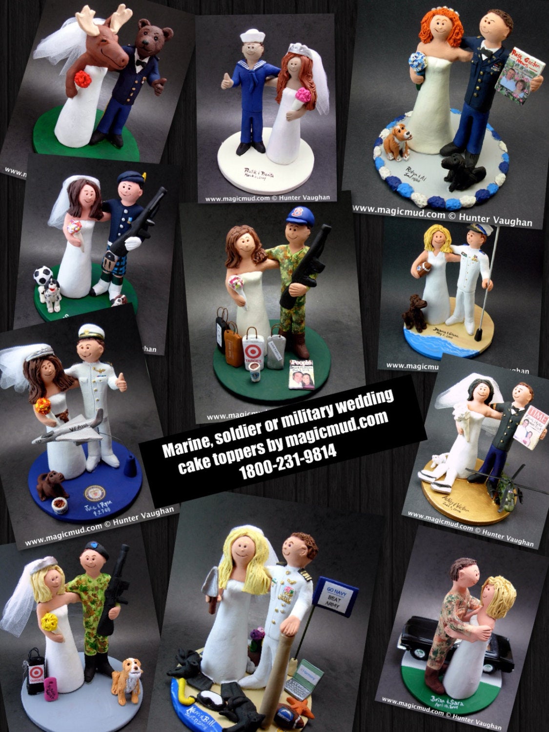 Air Force Pilot Groom In Uniform Wedding Cake Topper, USAF Pilot Wedding Anniversary Gift/Cake Topper, Air Force Pilot Wedding CakeTopper - iWeddingCakeToppers