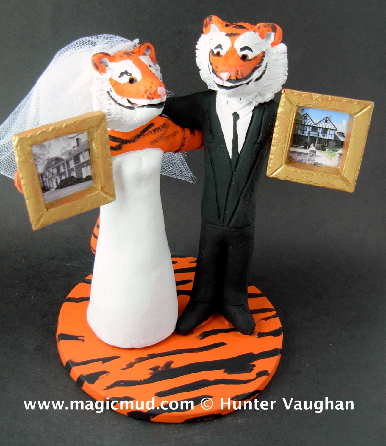 Custom Made Animal Wedding Cake Topper - Moose Wedding Cake Topper - Alligator Wedding Cake Topper - Custom Animal Wedding Cake Topper