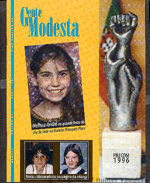 Gente Modesta Magazine Custom Made Trophy for Award Ceremony